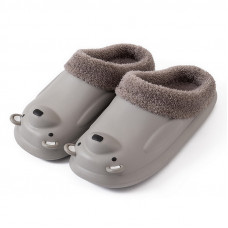 vertvie Women Rhinestone Slippers Furry Fur Slides Fur Flops Fluffy Plush House Shoes Female Winter